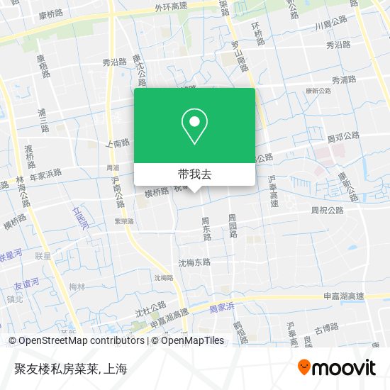 聚友楼私房菜莱地图