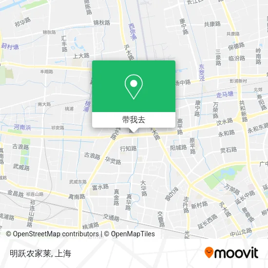 明跃农家莱地图