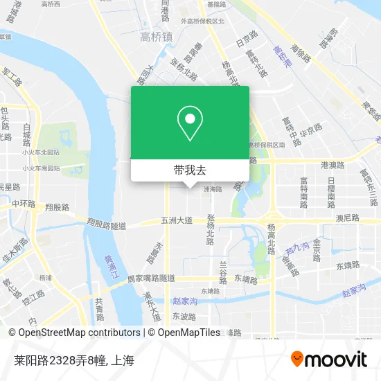 莱阳路2328弄8幢地图