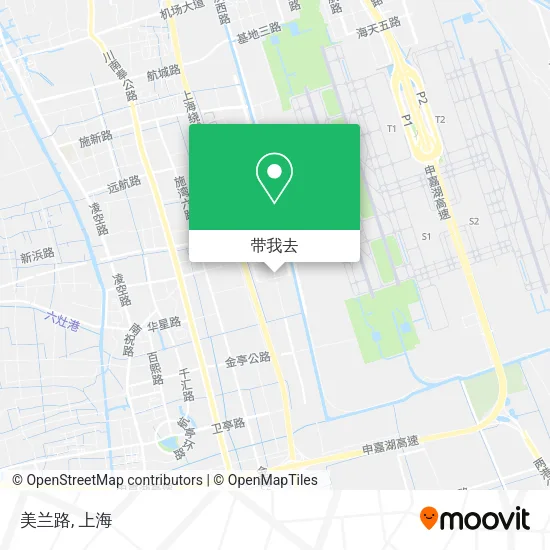 美兰路地图