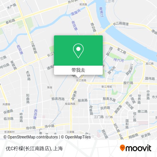 优C柠檬(长江南路店)地图