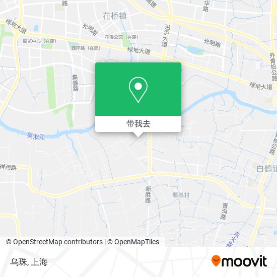 乌珠地图