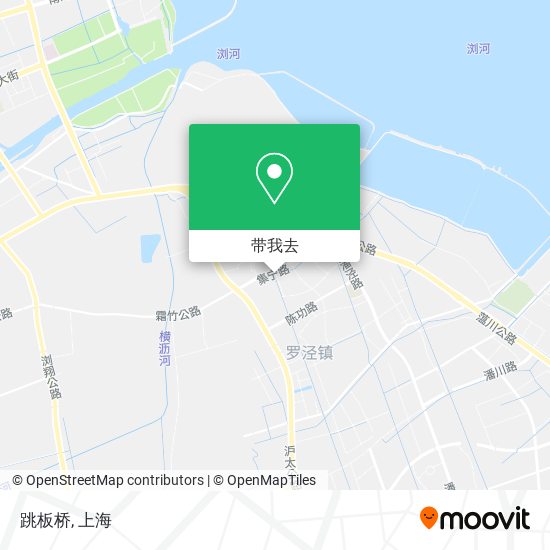 跳板桥地图