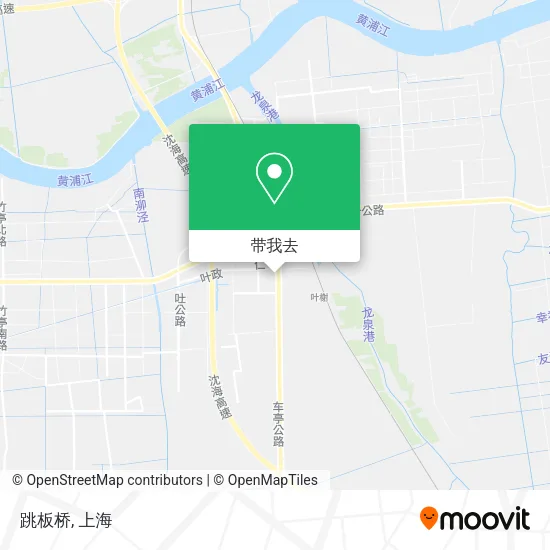 跳板桥地图