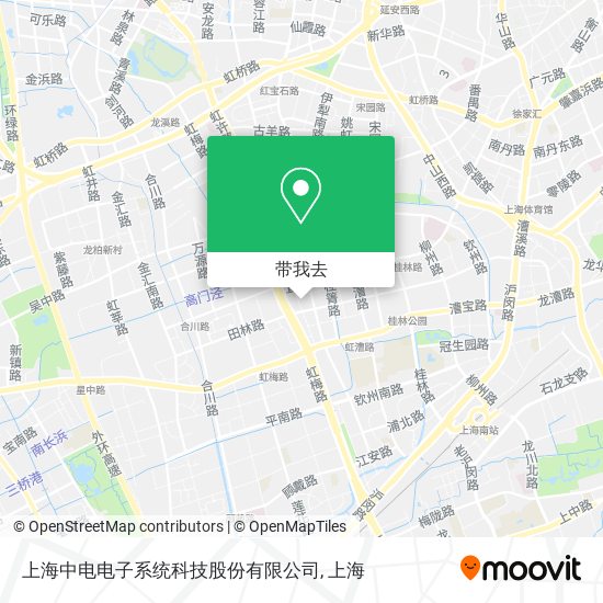 上海中电电子系统科技股份有限公司地图