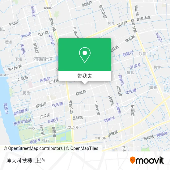 坤大科技楼地图