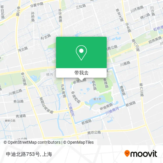 申迪北路753号地图