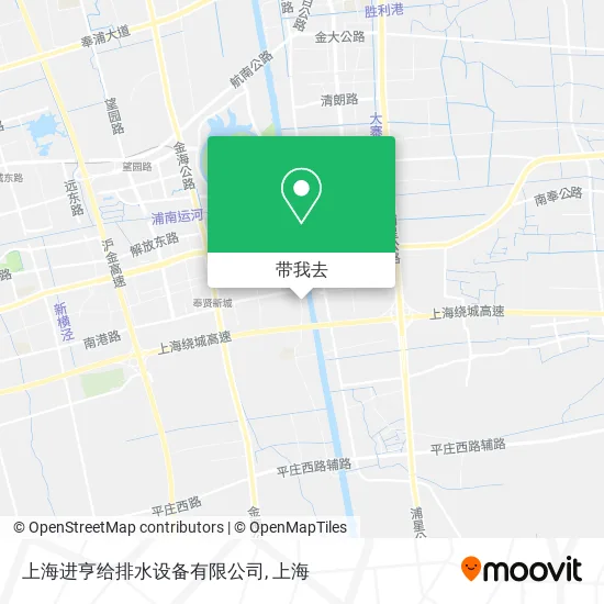 上海进亨给排水设备有限公司地图