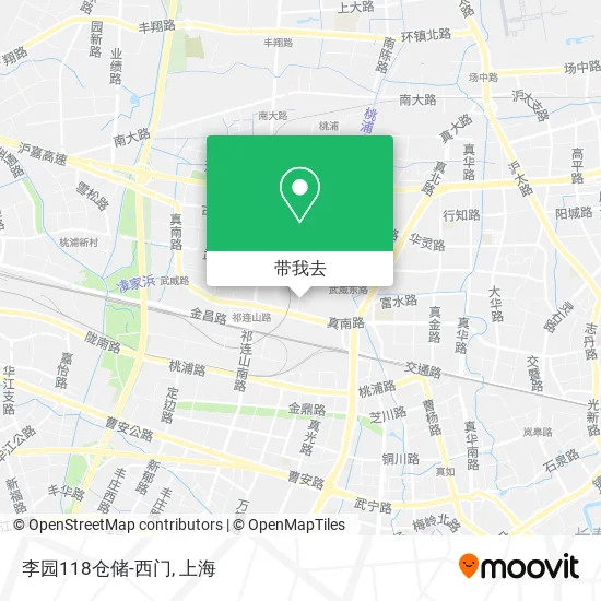 李园118仓储-西门地图