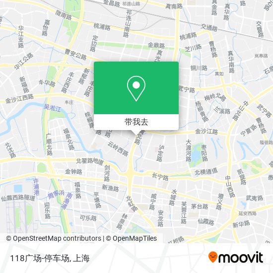 118广场-停车场地图