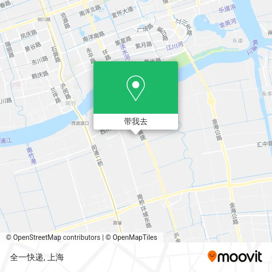 全一快递地图