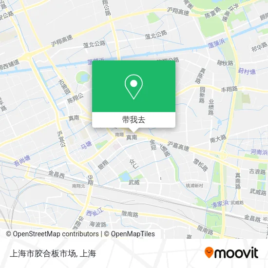 上海市胶合板市场地图