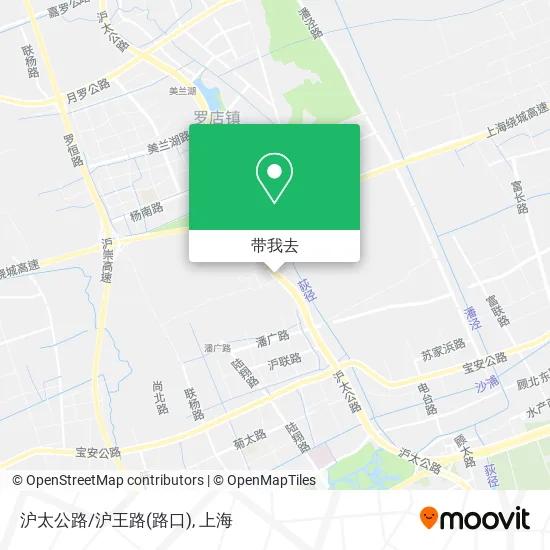 沪太公路/沪王路(路口)地图
