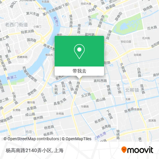 杨高南路2140弄小区地图
