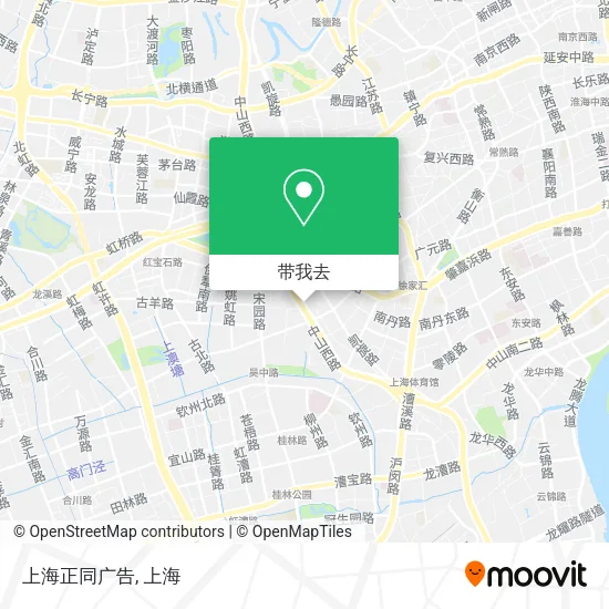 上海正同广告地图