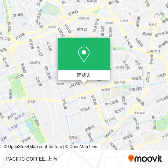 PACIFIC COFFEE地图