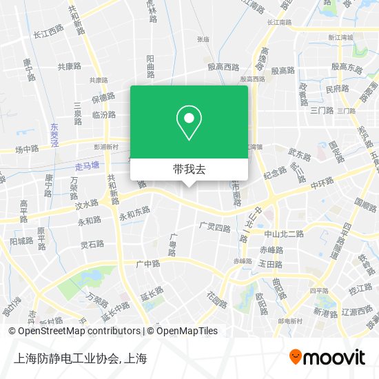 上海防静电工业协会地图