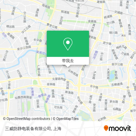 三威防静电装备有限公司地图