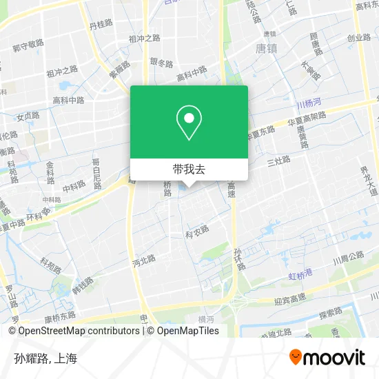 孙耀路地图
