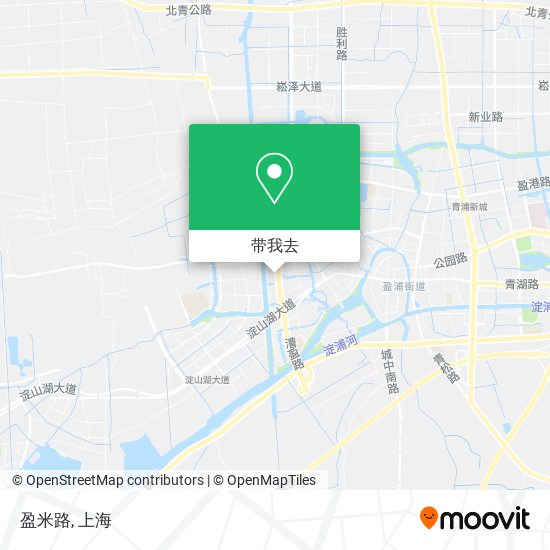 盈米路地图