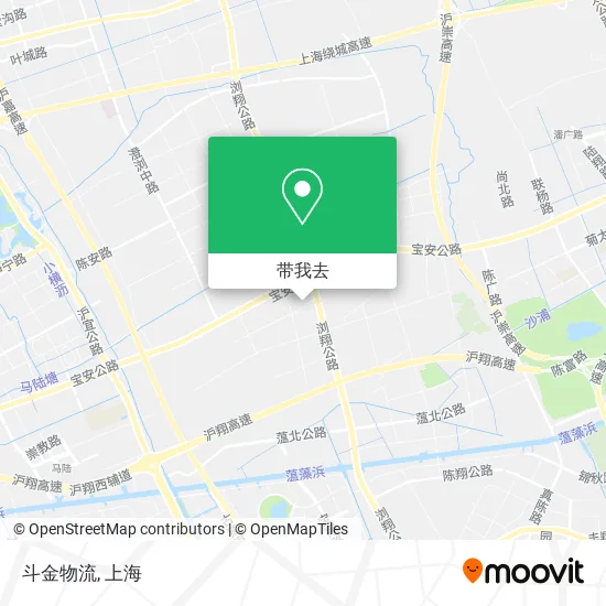 斗金物流地图