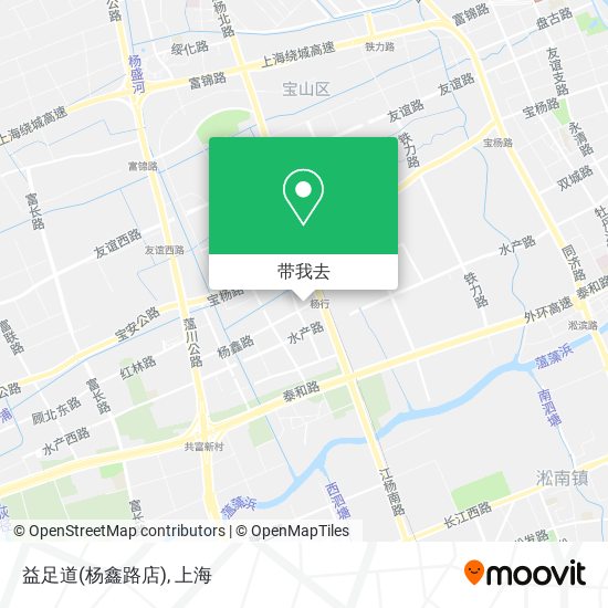 益足道(杨鑫路店)地图
