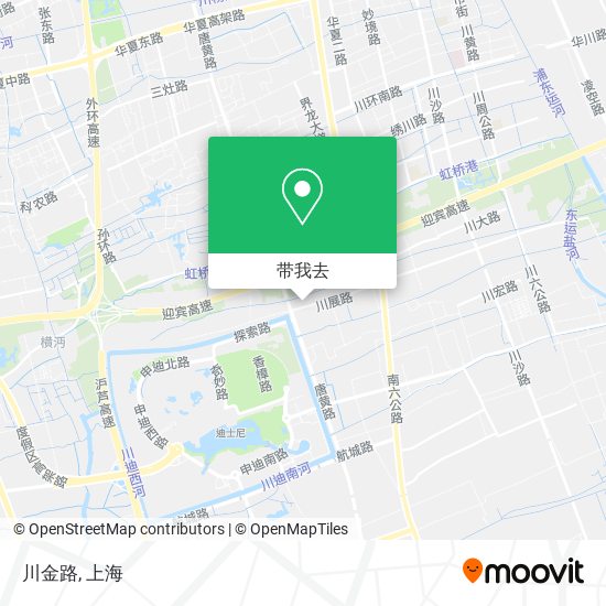 川金路地图