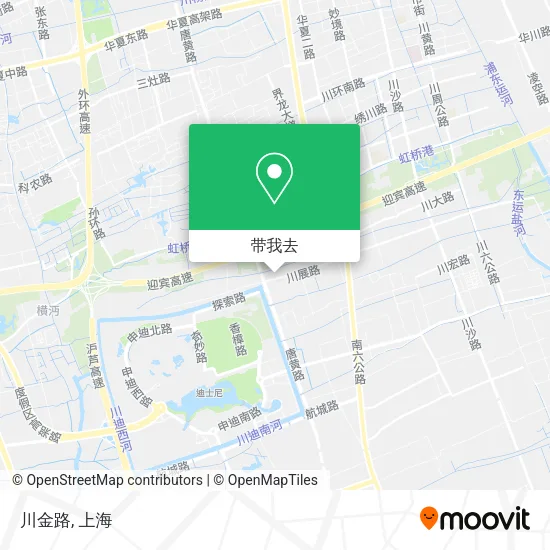 川金路地图