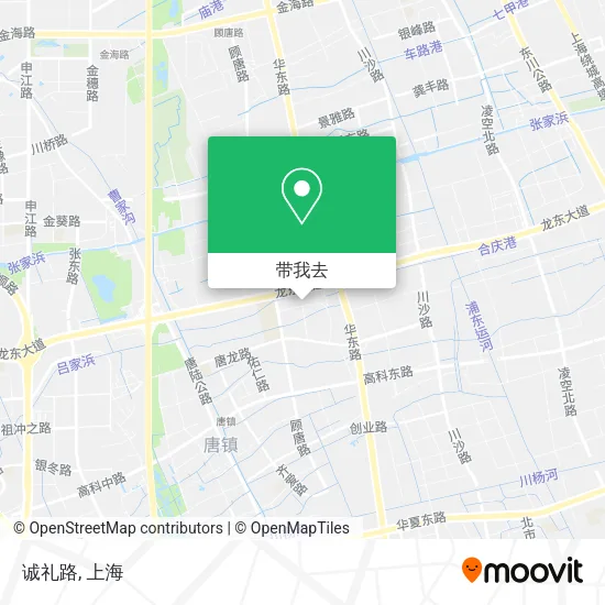 诚礼路地图