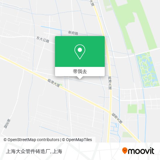 上海大众管件铸造厂地图