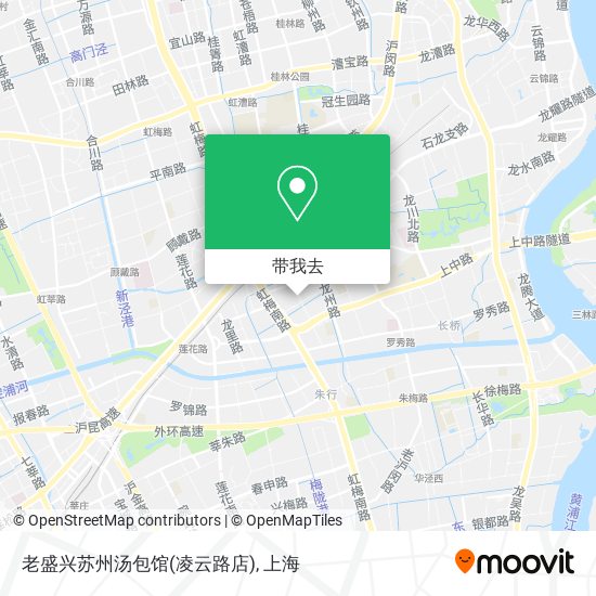 老盛兴苏州汤包馆(凌云路店)地图