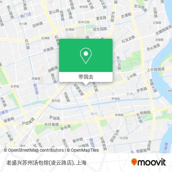 老盛兴苏州汤包馆(凌云路店)地图