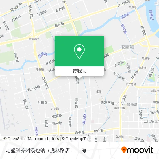 老盛兴苏州汤包馆（虎林路店）地图