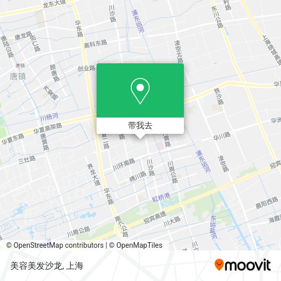 美容美发沙龙地图