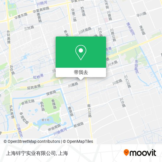 上海锌宁实业有限公司地图
