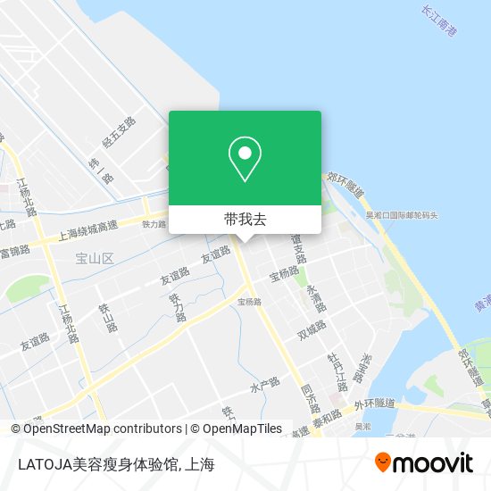 LATOJA美容瘦身体验馆地图