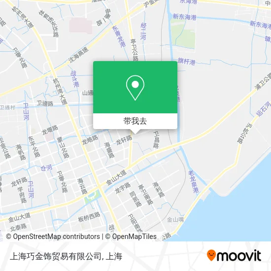 上海巧金饰贸易有限公司地图