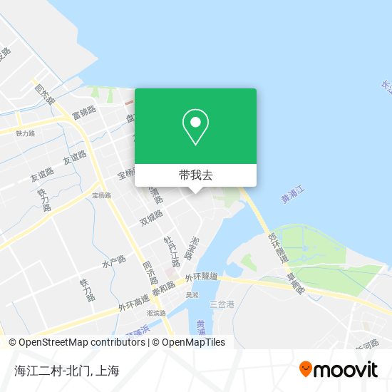 海江二村-北门地图