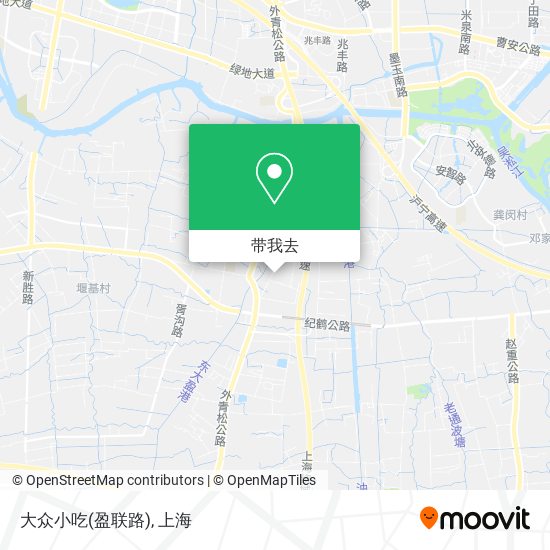 大众小吃(盈联路)地图