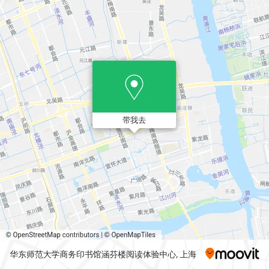 华东师范大学商务印书馆涵芬楼阅读体验中心地图