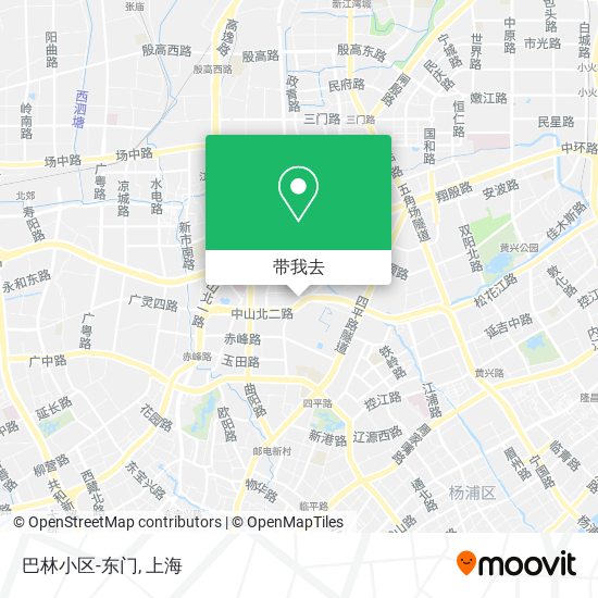 巴林小区-东门地图