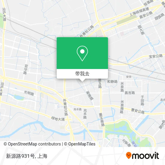 新源路931号地图