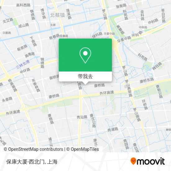 保康大厦-西北门地图