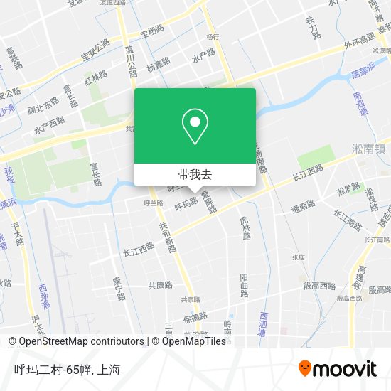 呼玛二村-65幢地图