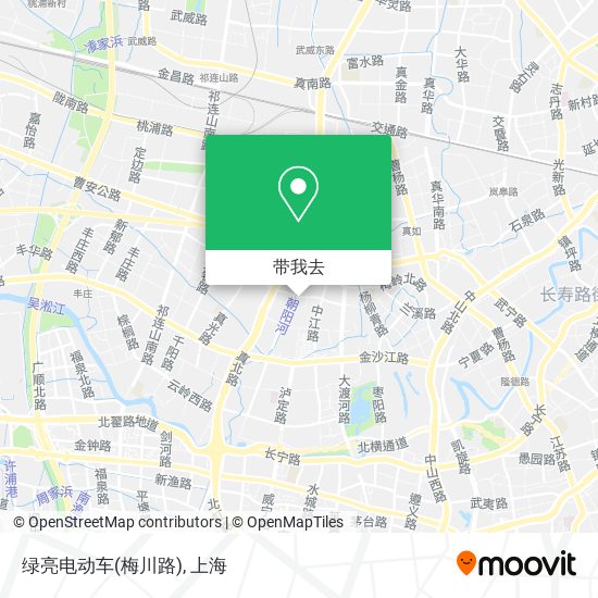 绿亮电动车(梅川路)地图