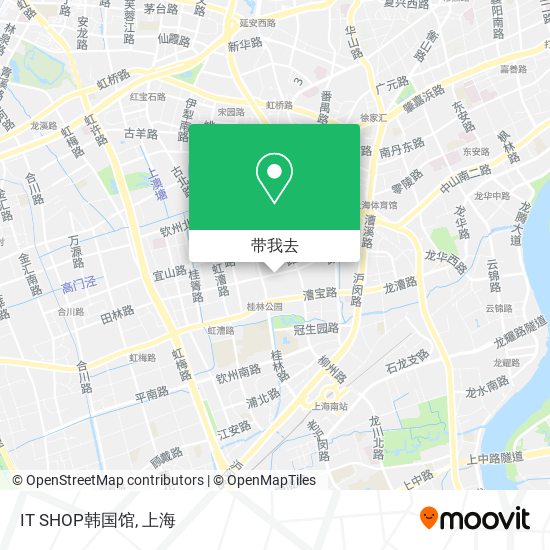 IT SHOP韩国馆地图