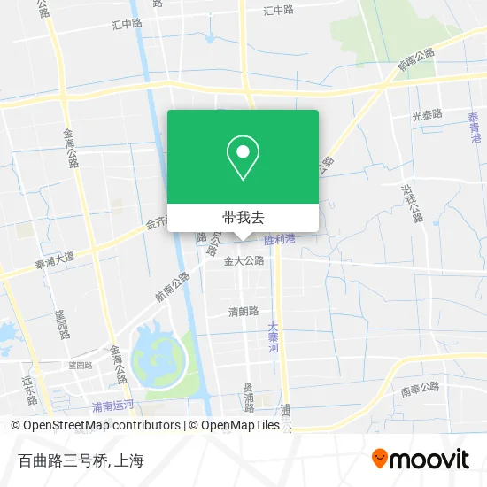 百曲路三号桥地图