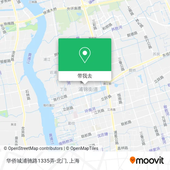 华侨城浦驰路1335弄-北门地图