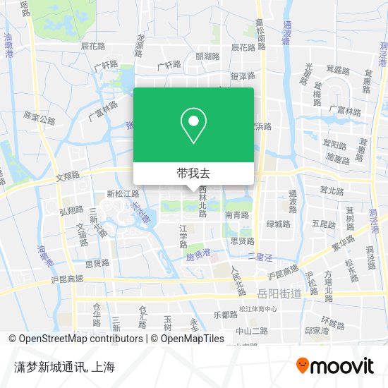 潇梦新城通讯地图