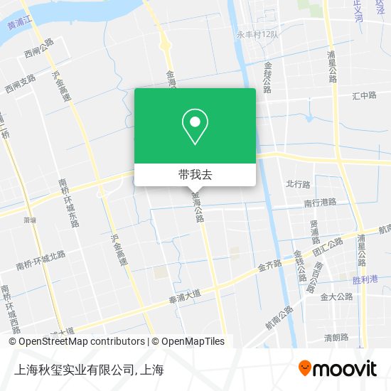 上海秋玺实业有限公司地图